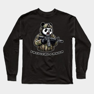 Tactical Panda Long Sleeve T-Shirt